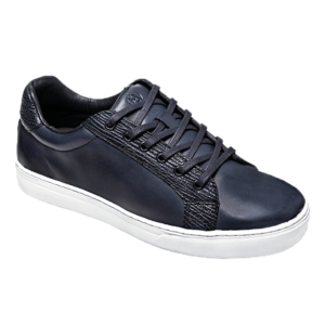 Tenis Choclo Azul sin franja lateral con Tiburón y vacuno