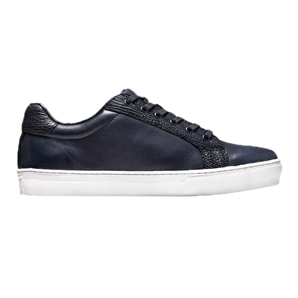 Tenis Choclo Azul sin franja lateral con Tiburón y vacuno - Image 2